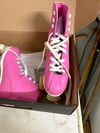 Patines Artísticos Rosas Talla 38