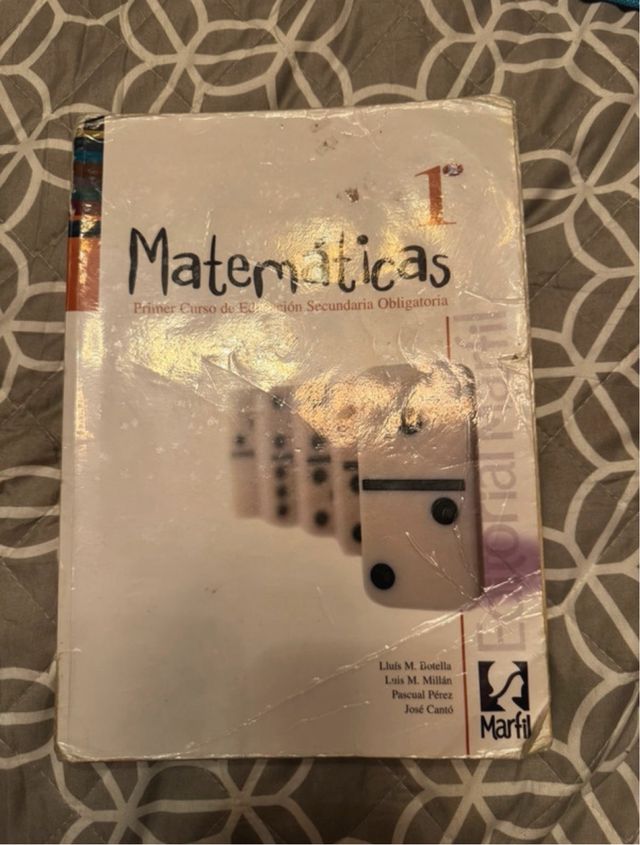 Matemáticas 1er curso Educación Secundaria Obli...