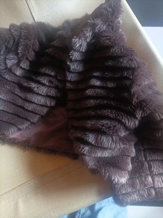 Lote Chaqueta, Bolso y Pañuelo Negro/Dorado