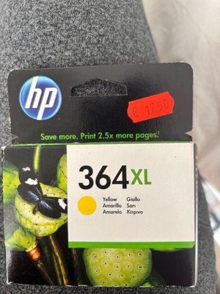 Cartucho HP 364XL Amarillo original