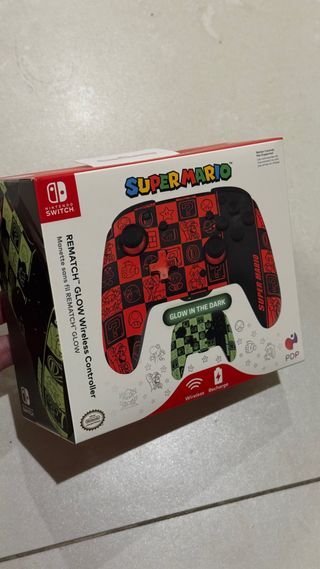 Mando Inalámbrico para Nintendo Switch Super Mario