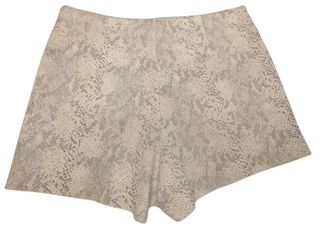 Minifalda Pantalón Vintage Animal Print Zara – L