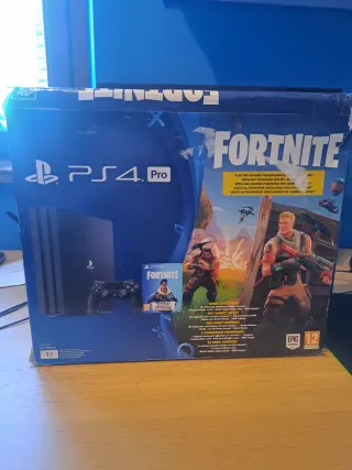 PS4 Pro con Scatola e Inserti + Controller