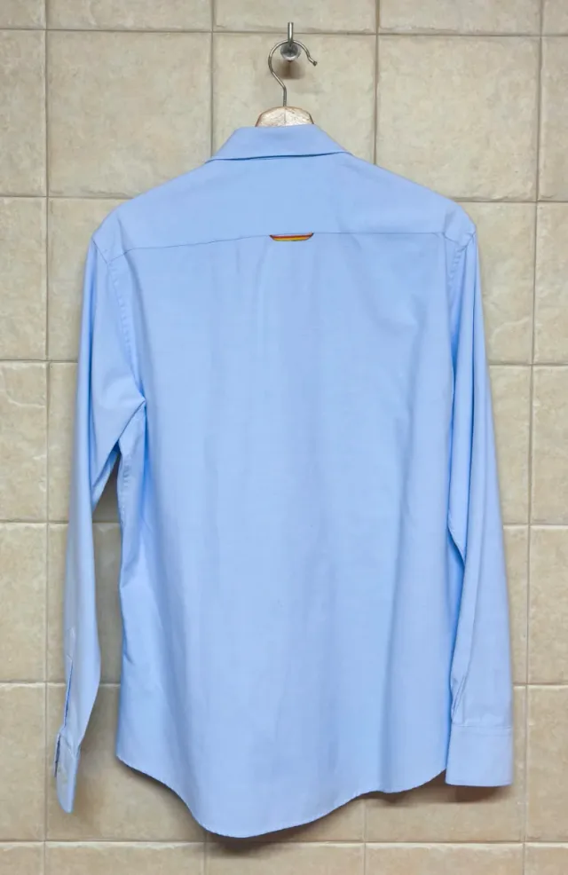Camisa Spagnolo Azul Talla M