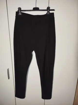 Pantaloni eleganti neri donna taglia XL
