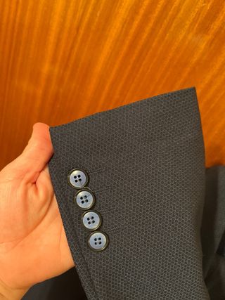 Traje de caballero azul talla 50