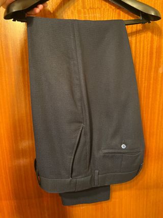 Traje de caballero azul talla 50