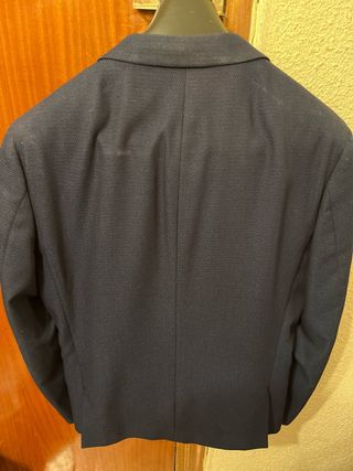 Traje de caballero azul talla 50