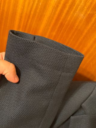 Traje de caballero azul talla 50