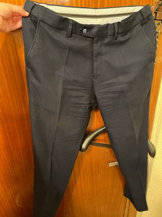 Traje de caballero azul talla 50