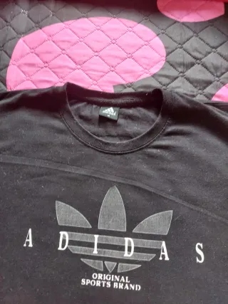 Camiseta Adidas Negra Hombre