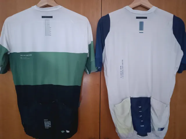 2 maillots ciclismo GOBIK hombre t/L