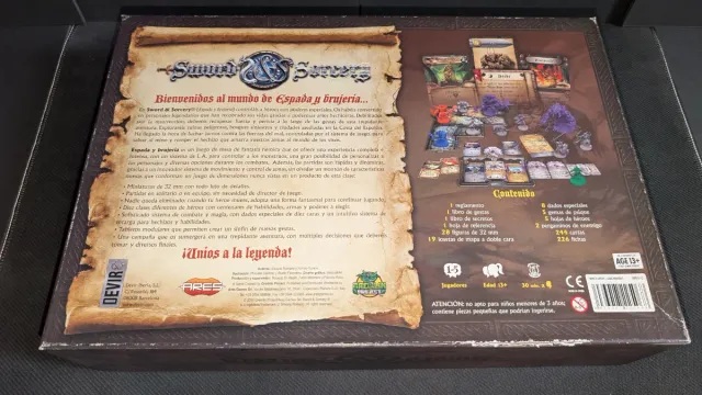 Pacote Espada e Feitiçaria