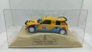 Maqueta Peugeot 205 Turbo 16 Dakar 1/43