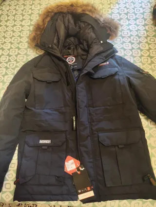 Parka Geographical Norway Alpes L azul marin