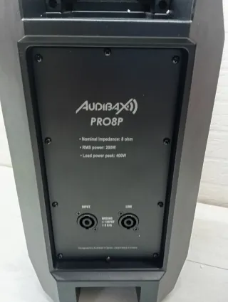 Audibax PRO8P Altavoz Pasivo 8 Negro