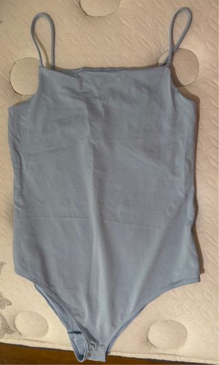 Body azul tirantes