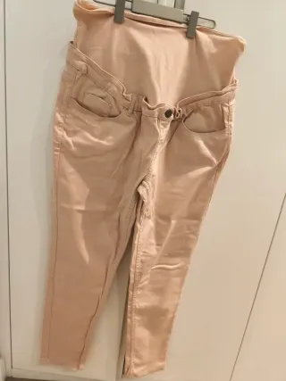 Pantalón premamá rosa