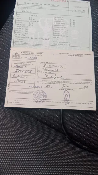 Carro tienda INESCA con documentación