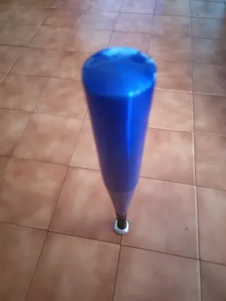 Bate de béisbol azul