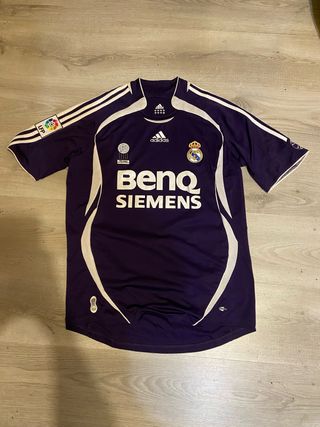 Camiseta Real Madrid Retro Adidas Morada