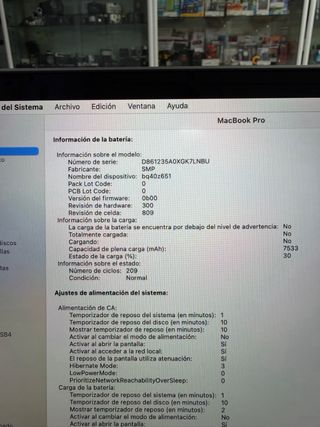 MacBook Pro 16 2019 i7 16GB RAM 500GB SSD