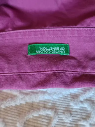 Camisa rosa de manga larga