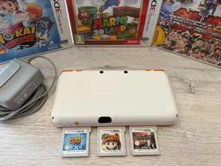 New Nintendo 2DS XL + 3 juegos + cargador original