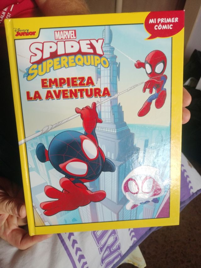 Spidey Superequipo: Mi Primer Cómic  Marvel libro