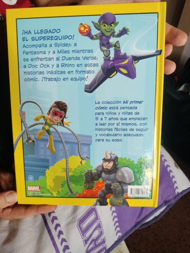 Spidey Superequipo: Mi Primer Cómic  Marvel libro