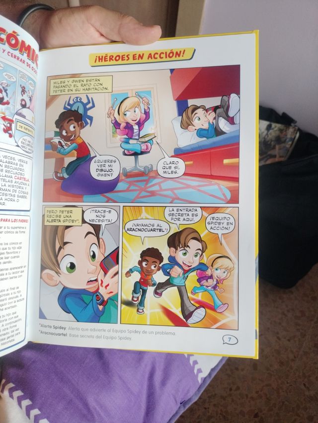 Spidey Superequipo: Mi Primer Cómic  Marvel libro