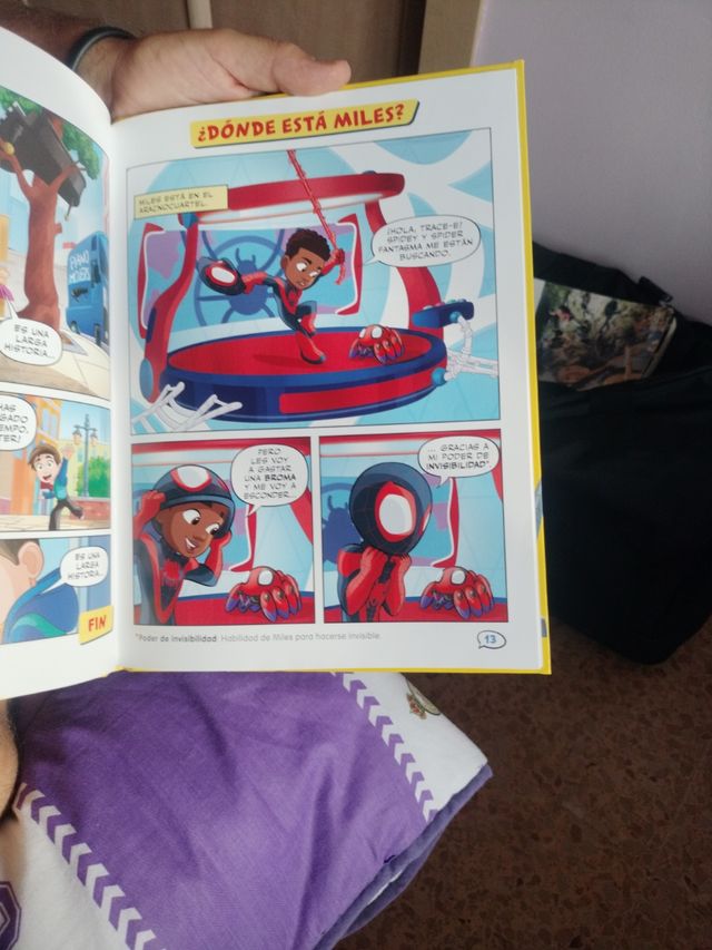 Spidey Superequipo: Mi Primer Cómic  Marvel libro