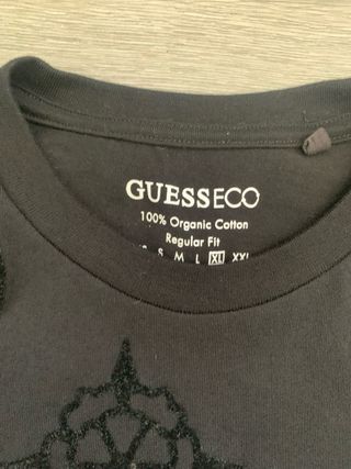 Camiseta Guess terciopelo Talla XL