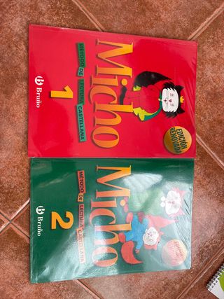 Método de Lectura castellana Micho libros 1 y 2 
