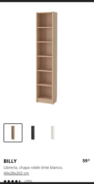 Estantería Billy de Ikea