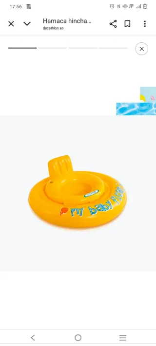 Flotador bebé Intex My Baby Float