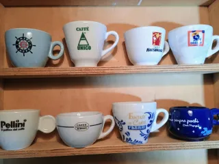 Tazzine caffè pubblicitarie