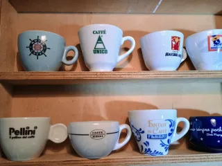 Tazzine caffè pubblicitarie