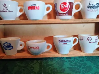 Tazzine caffè pubblicitarie