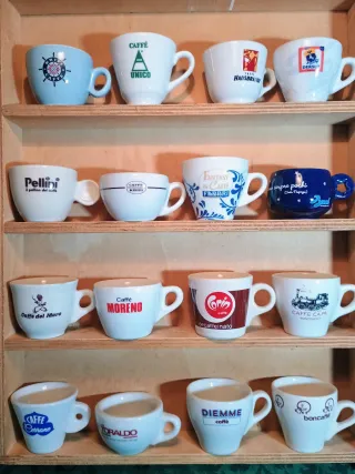 Tazzine caffè pubblicitarie