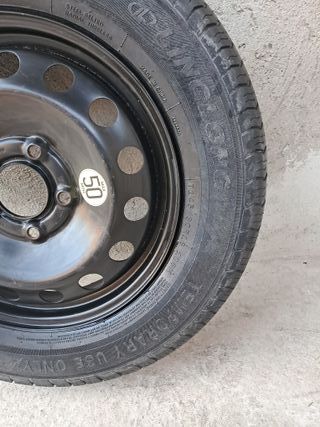 Rueda de repuesto tipo galleta para BMW