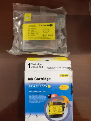 Cartuccia Inchiostro Brother LC-1100Y Gialla XXL