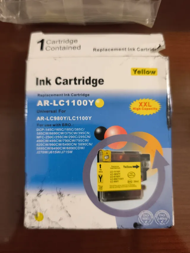 Cartuccia Inchiostro Brother LC-1100Y Gialla XXL