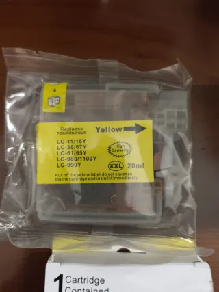 Cartuccia Inchiostro Brother LC-1100Y Gialla XXL