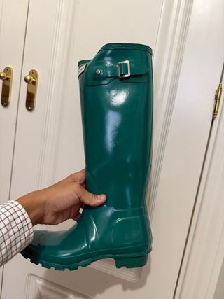 Botas de agua Hunter verdes