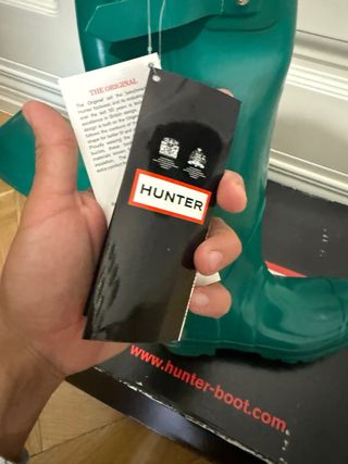 Botas de agua Hunter verdes
