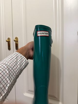Botas de agua Hunter verdes