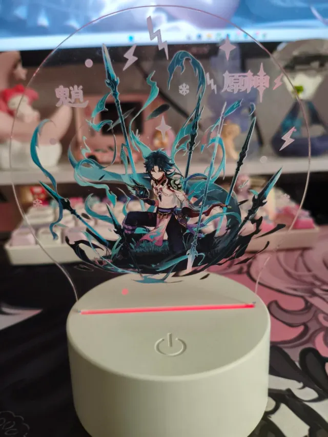 Lámpara LED RGB Xiao Genshin Impact