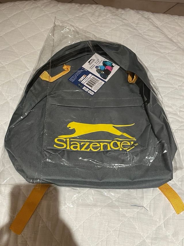 Zaino Slazenger Grigio Giallo