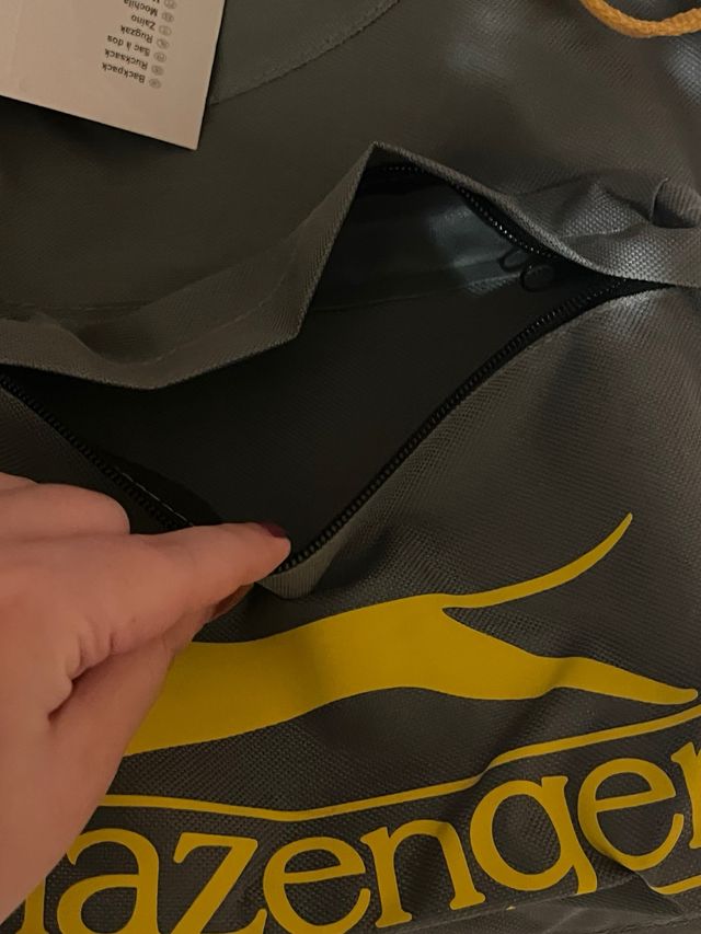 Zaino Slazenger Grigio Giallo